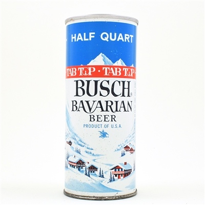 Busch Bavarian Beer 16 Ounce ZIP Top ST LOUIS 145-31 OUTSTANDING