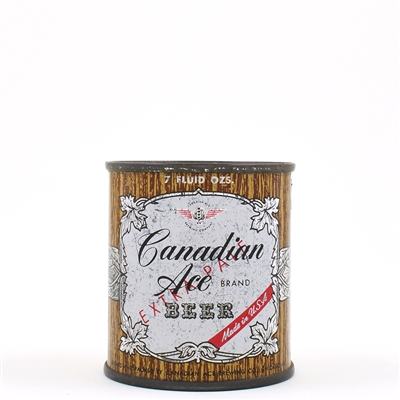 Canadian Ace Beer 7 Ounce Flat Top 239-16 SCARCE