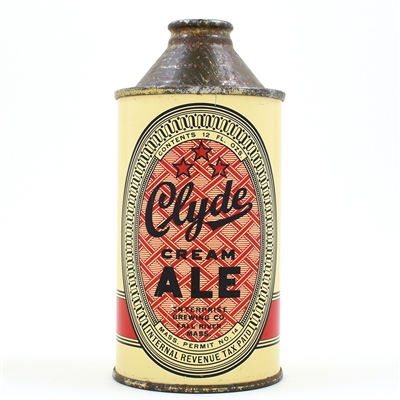 Clyde Cream Ale Cone Top 157-23 NEAR MINT