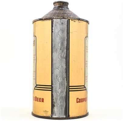 Coopers Old Bohemian Beer Quart Cone Top 205-14 SHARP