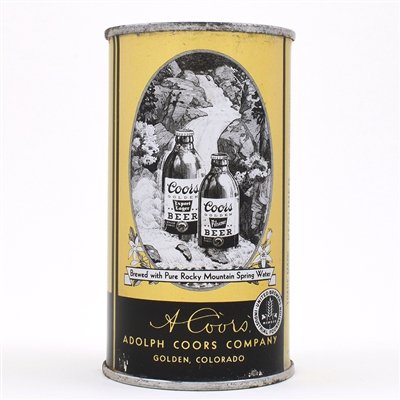 Coors Golden Beer Flat Top WATERFALL 51-17