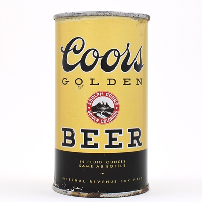 Coors Golden Beer Flat Top WATERFALL 51-17
