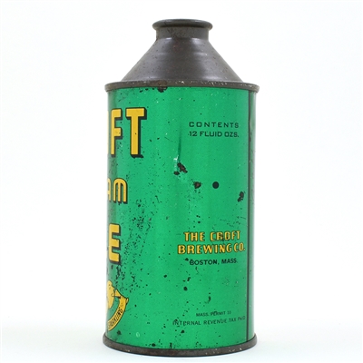 Croft Cream Ale Cone Top LEMONHEADS 158-20