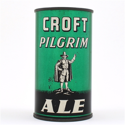 Croft Pilgrim Ale Flat Top NON-OI ACTUAL 52-17 STUNNING RARE