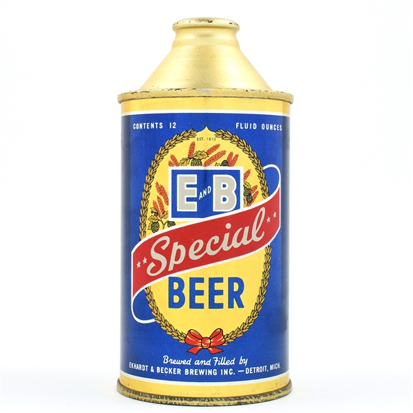 E and B Special Beer Cone Top 160-15 MINTY