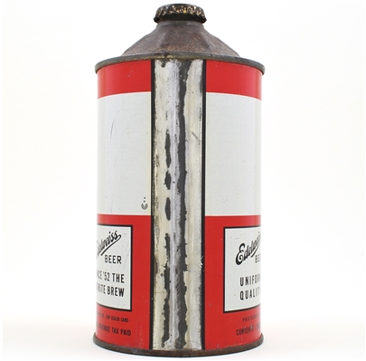 Edelweiss Beer Quart Cone Top IRTP 207-13 EXCELLENT