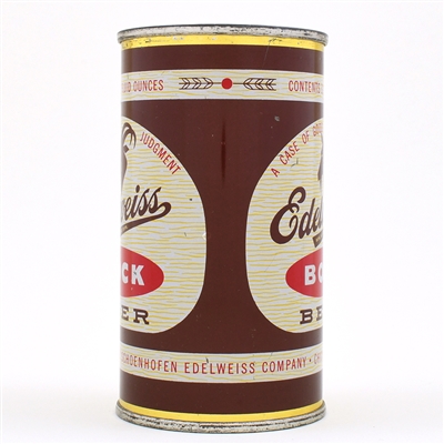 Edelweiss Bock Beer Flat Top 59-8 MINTY