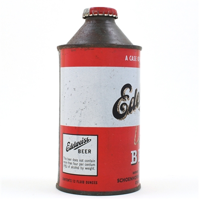 Edelweiss Light Beer Cone Top DNCMT 4 PERCENT IRTP 160-30