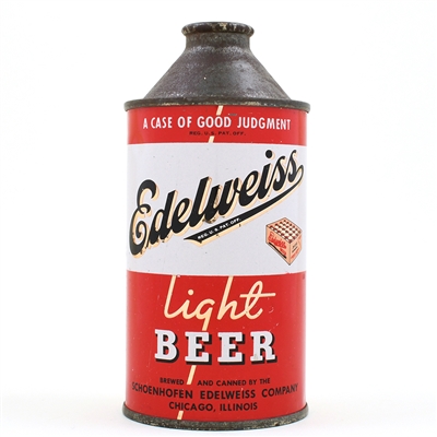 Edelweiss Light Beer Cone Top NON-IRTP 160-31 SHARP