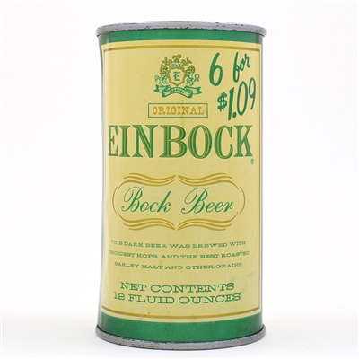 Einbock Bock Beer Test Pull Tab Rolled as a Flat Top USBCII 230-32 SHARP