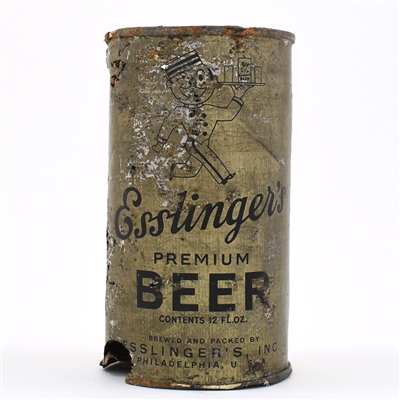 Esslingers Beer Olive Drab Flat Top WITHDRAWN FREE 60-18