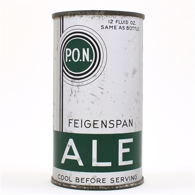 Feigenspan PON Ale LONG OPENER Flat Top CANCO QUOTES 62-37 OI 261
