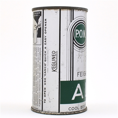 Feigenspan PON Ale LONG OPENER Flat Top CANCO QUOTES 62-37 OI 261