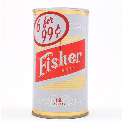 Fisher Beer Pull Tab 65-7 SHARP