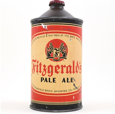 Fitzgeralds Pale Ale Quart Cone Top 209-12
