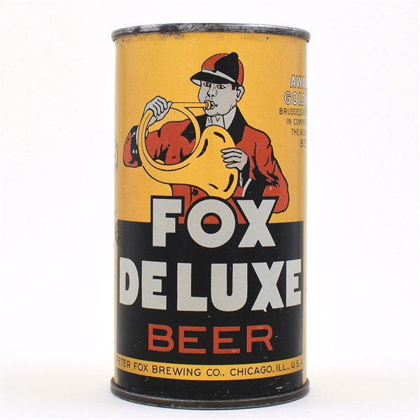 Fox De Luxe Beer Instructional Flat Top GOLD MEDAL OI 298