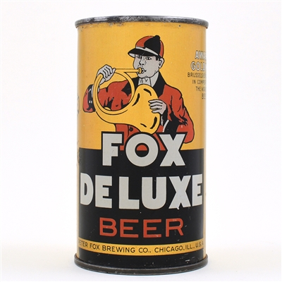 Fox De Luxe Beer Instructional Flat Top GOLD MEDAL OI 298