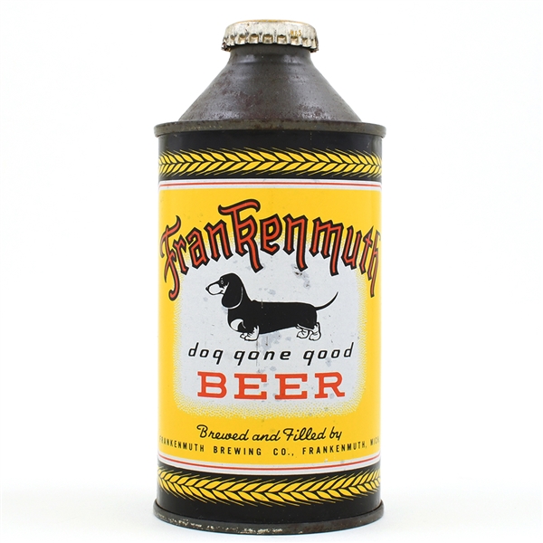 Frankenmuth Beer Cone Top 163-30 TOUGH CLEAN