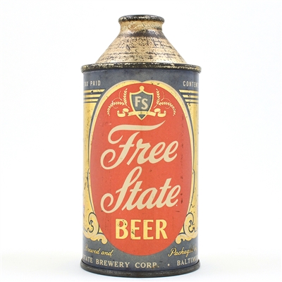 Free State Beer Cone Top 164-4
