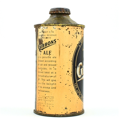 Gibbons Ale Cone Top 164-25