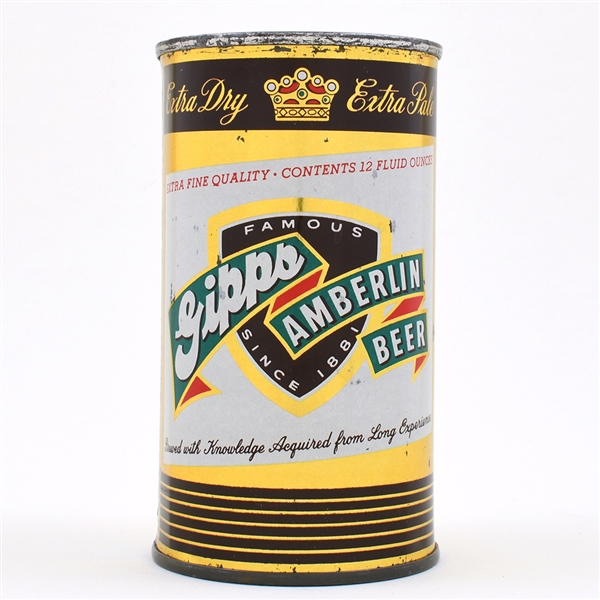 Gipps Amberlin Beer Flat Top CHICAGO 69-38