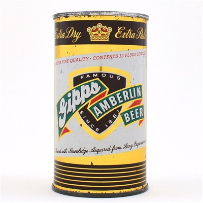 Gipps Amberlin Beer Flat Top CHICAGO 69-38