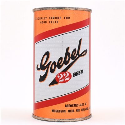 Goebel Beer Flat Top DETROIT 71-3 SPOTLESS