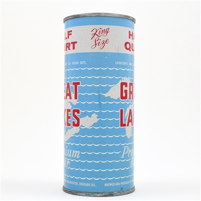 Great Lakes Beer 16 Ounce Flat Top SCHOENHOFEN 230-7