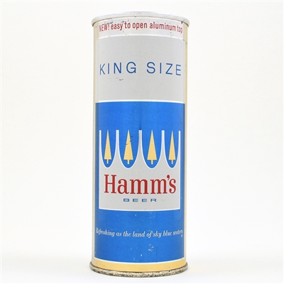 Hamms Beer 15 Ounce Aluminum Lid Flat Top SAN FRAN 230-16 VANITY LID