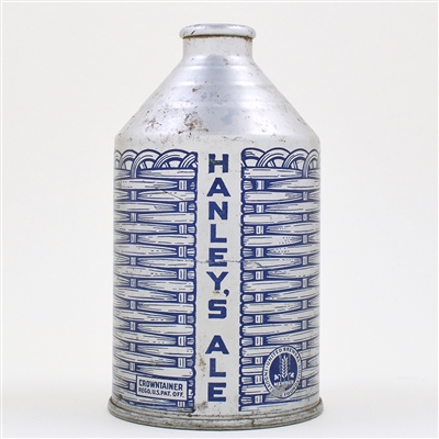 Hanleys Extra Pale Ale Crowntainer BLUE 195-10 SHARP
