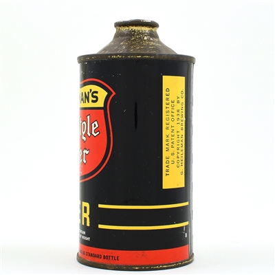 Heilemans Old Style Lager Beer Cone Top DNCMT 4 PERCENT 177-20