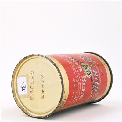 Heurichs Lager Beer Bank Lid Flat Top 81-37