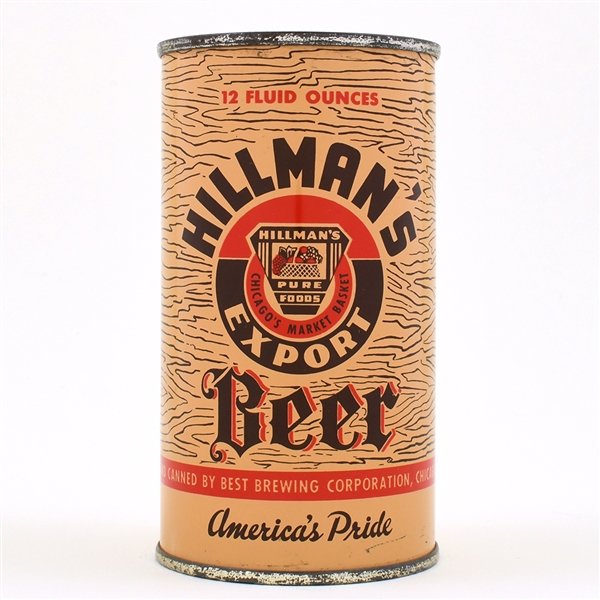 Hillmans Beer Flat Top NON-OI 82-17 NEAR MINT