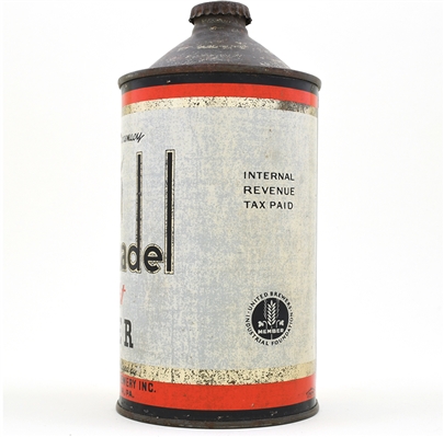 Hohenadel Light Beer Quart Cone Top 212-4