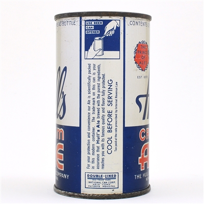 Hulls Cream Ale Instructional Flat Top NO DISTRIBUTOR 84-18 OI 430