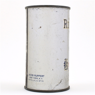 Jacob Ruppert Knickerbocker Beer Flat Top NON-OI 126-1