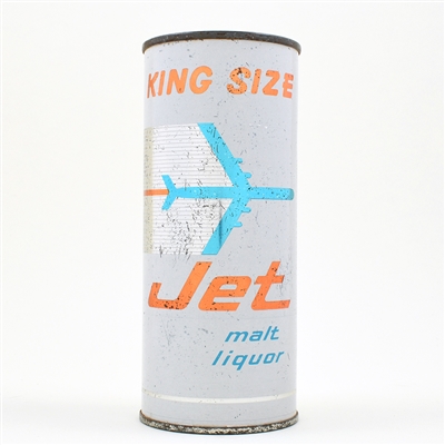 Jet Malt Liquor 16 Ounce Flat Top UNLISTED AS A FLAT
