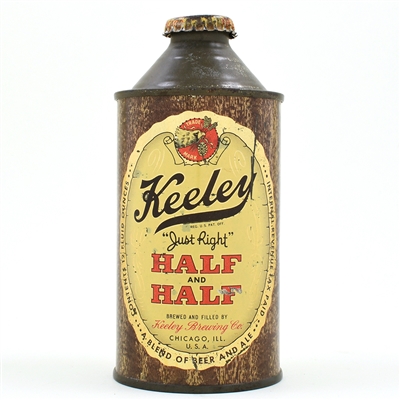 Keeley Half and Half Cone Top DNCMT 4 PERCENT IRTP 171-13 EXCELLENT