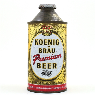 Koenig Brau Beer Cone Top BLACK HOPS DNCMT 4 PERCENT 171-30