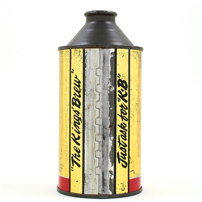 Koenig Brau Beer Cone Top DNCMT 4 PERCENT VAR 1 172-1