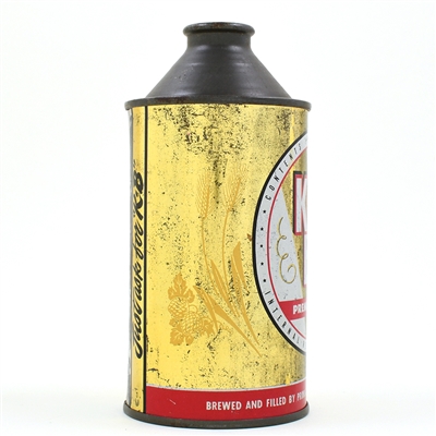 Koenig Brau Beer Cone Top DNCMT 4 PERCENT VAR 1 172-1