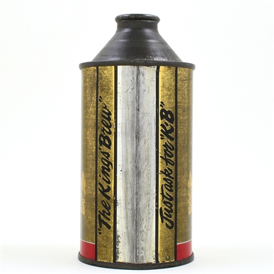 Koenig Brau Beer Cone Top NO ALCOHOL STATEMENT171-31