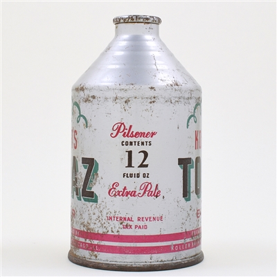 Kollers Topaz Beer Crowntainer DNCMT 4 PERCENT IRTP 196-17