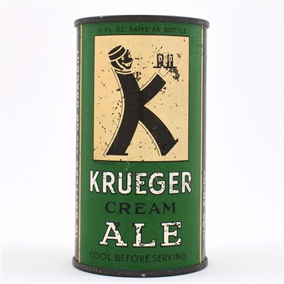Krueger Ale Flat Top SMALL OPENER 89-27 OI 465