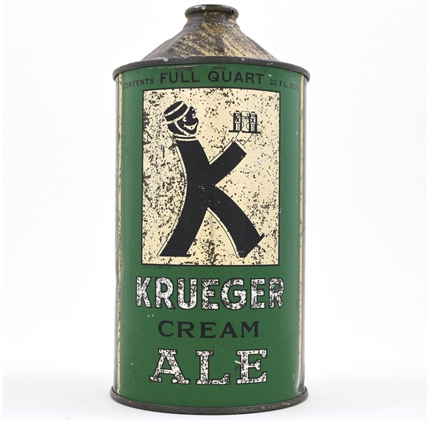 Krueger Ale Quart Cone Top 213-10
