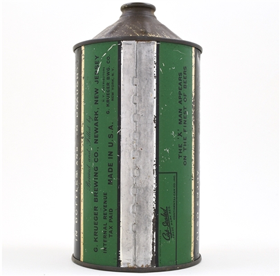 Krueger Ale Quart Cone Top 213-10