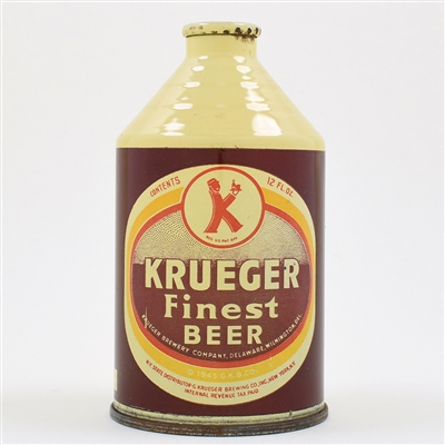 Krueger Beer Crowntainer 2 196-21 NEAR MINT