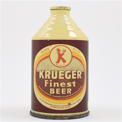Krueger Beer Crowntainer 2 196-21 NEAR MINT