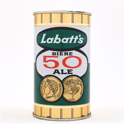 Labatts 50 Ale Canadian Flat Top RARELY CLEAN