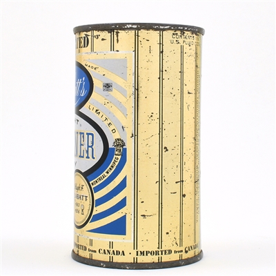 Labatt's Pilsener Beer Canadian Flat Top IMPORTED